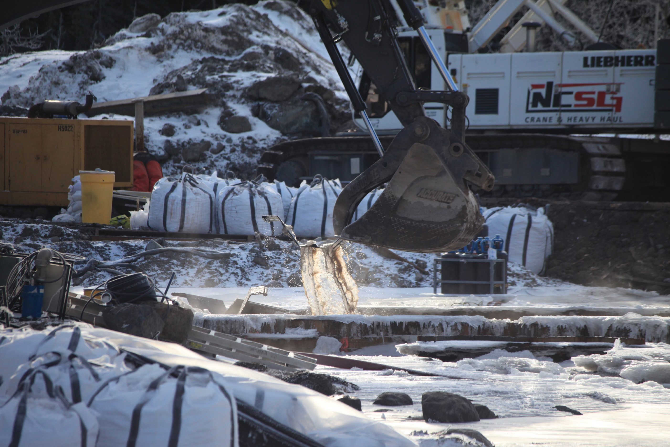 Construction on the Coastal GasLink pipeline in Wet'suwet'en territory (Photo: David Suzuki Foundation)