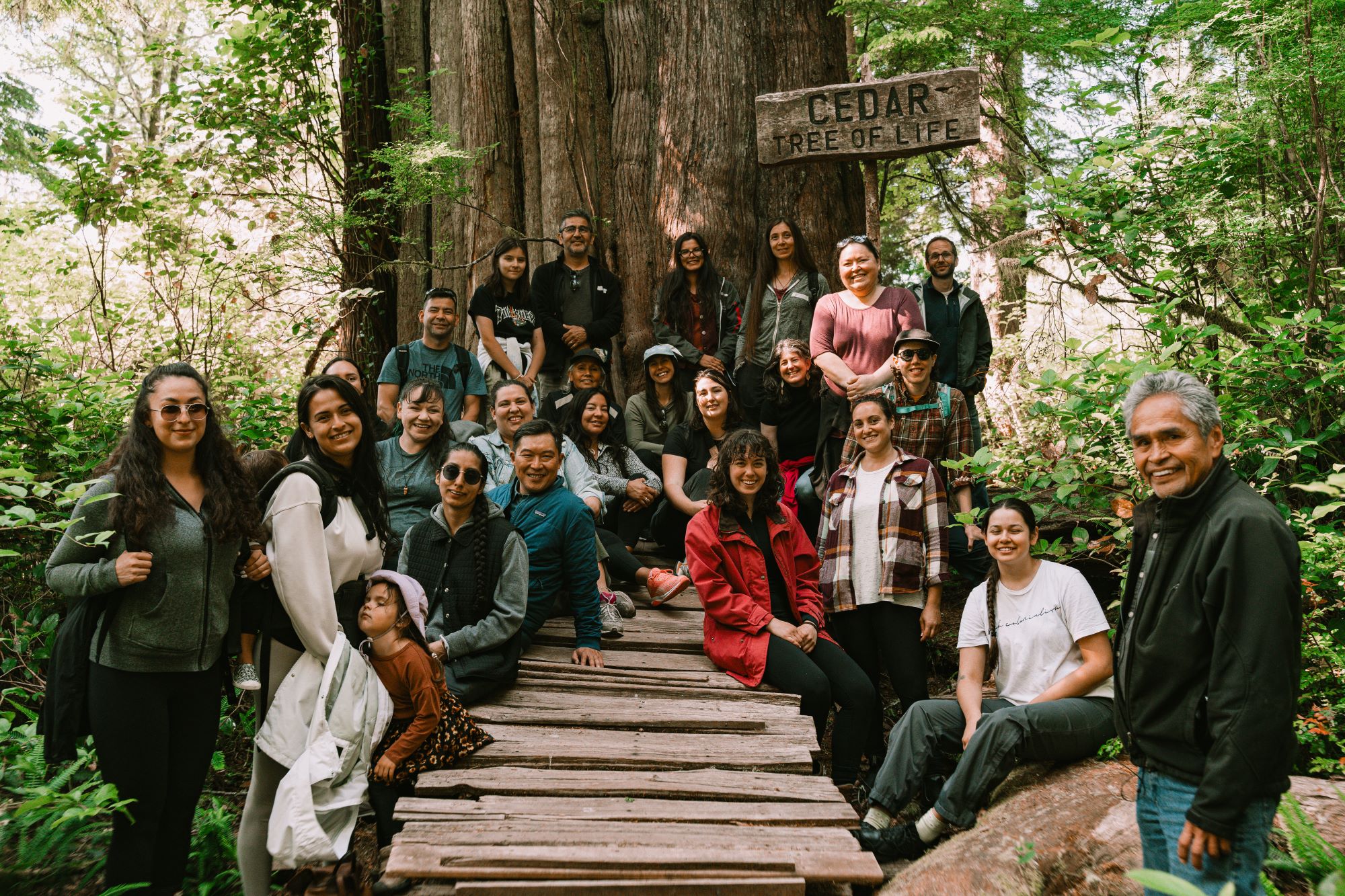 RELAW Retreat Indigenous Law in Action, trip to Wah-nuh-jus Hilth-hoo-is (Meares Island), June 2023 (Tofino, BC).