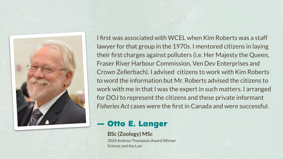 Bio photo of Otto Langer with title and quote